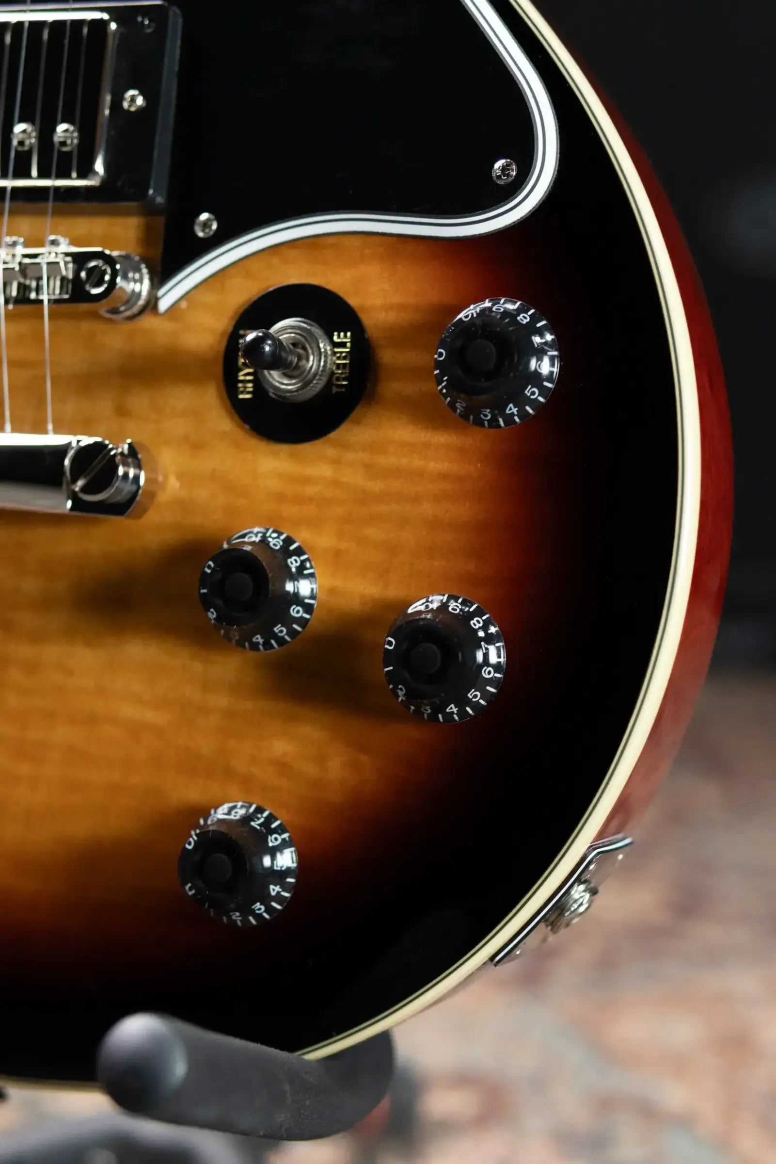 Epiphone Les Paul Special Double Cut Figured Electric Guitar - Bourbon Burst with Gig Bag