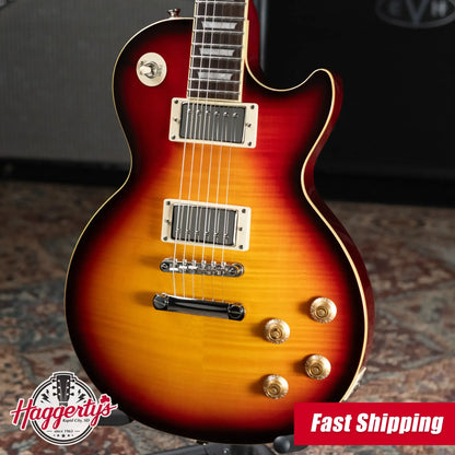Epiphone Les Paul Standard Pro Electric Guitar - Black Cherry with Hardshell Case - Used