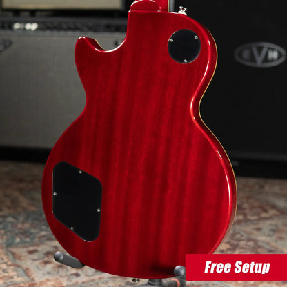Epiphone Les Paul Standard Pro Electric Guitar - Black Cherry with Hardshell Case - Used