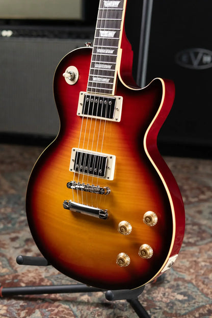Epiphone Les Paul Standard Pro Electric Guitar - Black Cherry with Hardshell Case - Used