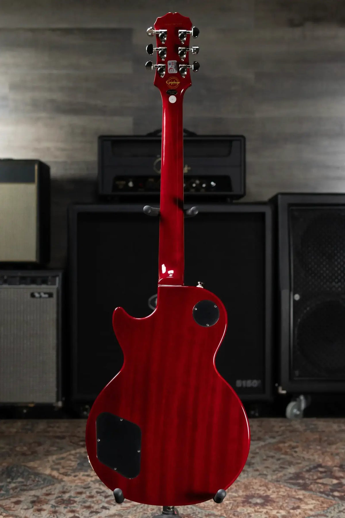 Epiphone Les Paul Standard Pro Electric Guitar - Black Cherry with Hardshell Case - Used