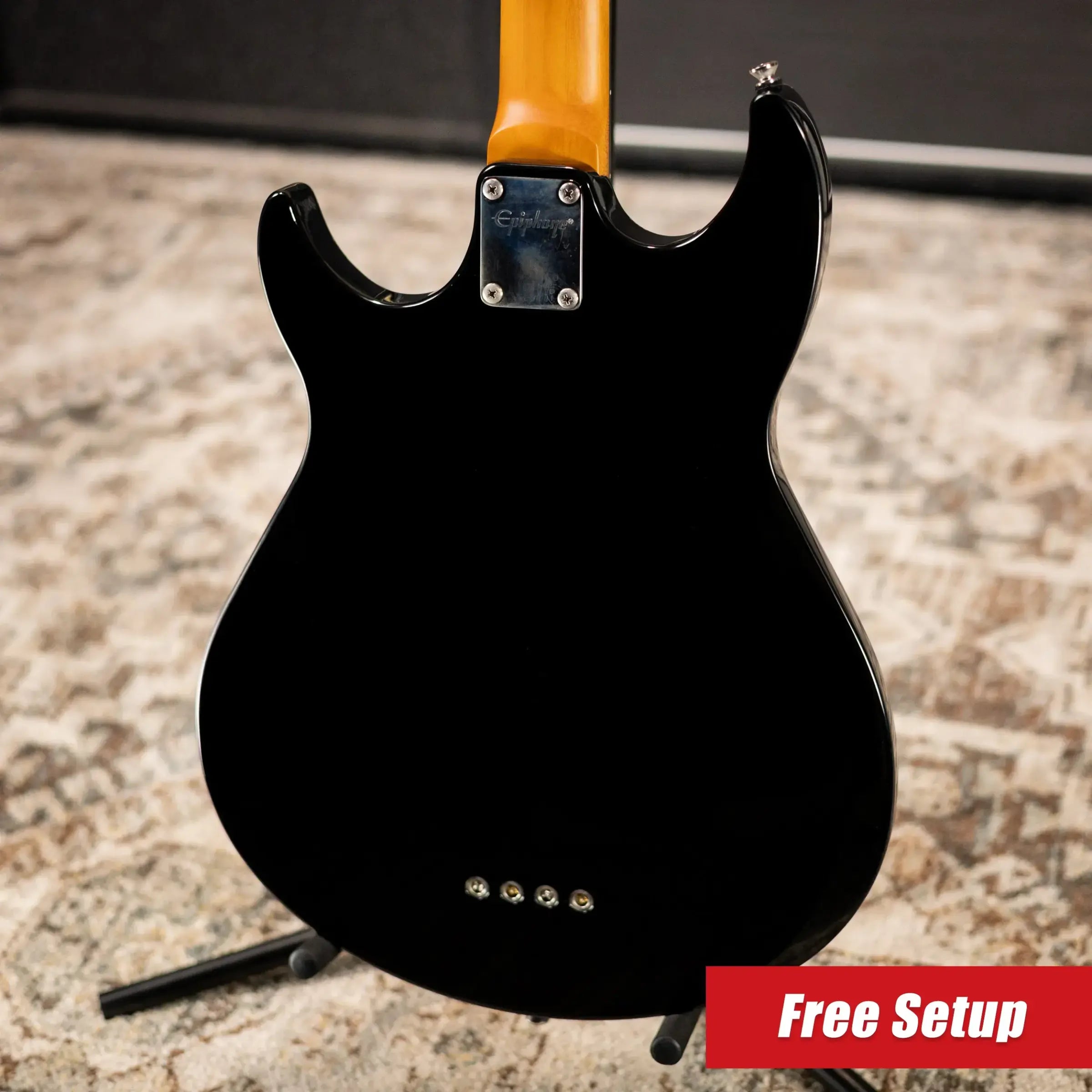 Epiphone Mike Dirnt Signature Grabber G-3 Bass - Silverburst with Hardshell Case