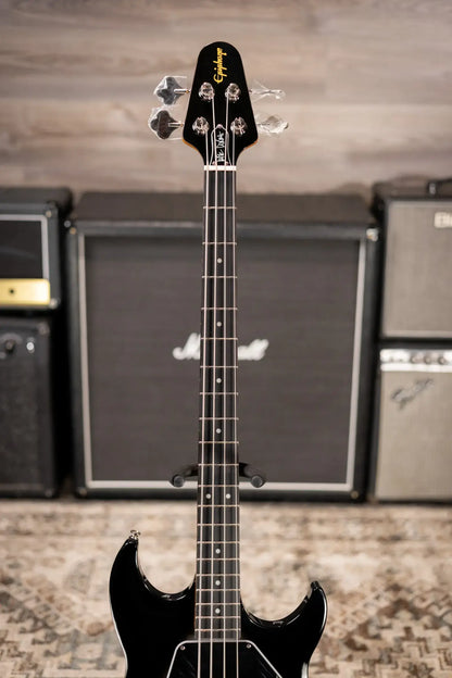 Epiphone Mike Dirnt Signature Grabber G-3 Bass - Silverburst with Hardshell Case