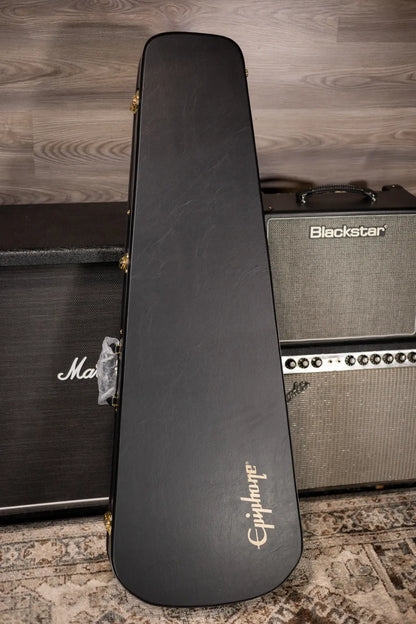 Epiphone Mike Dirnt Signature Grabber G-3 Bass - Silverburst with Hardshell Case