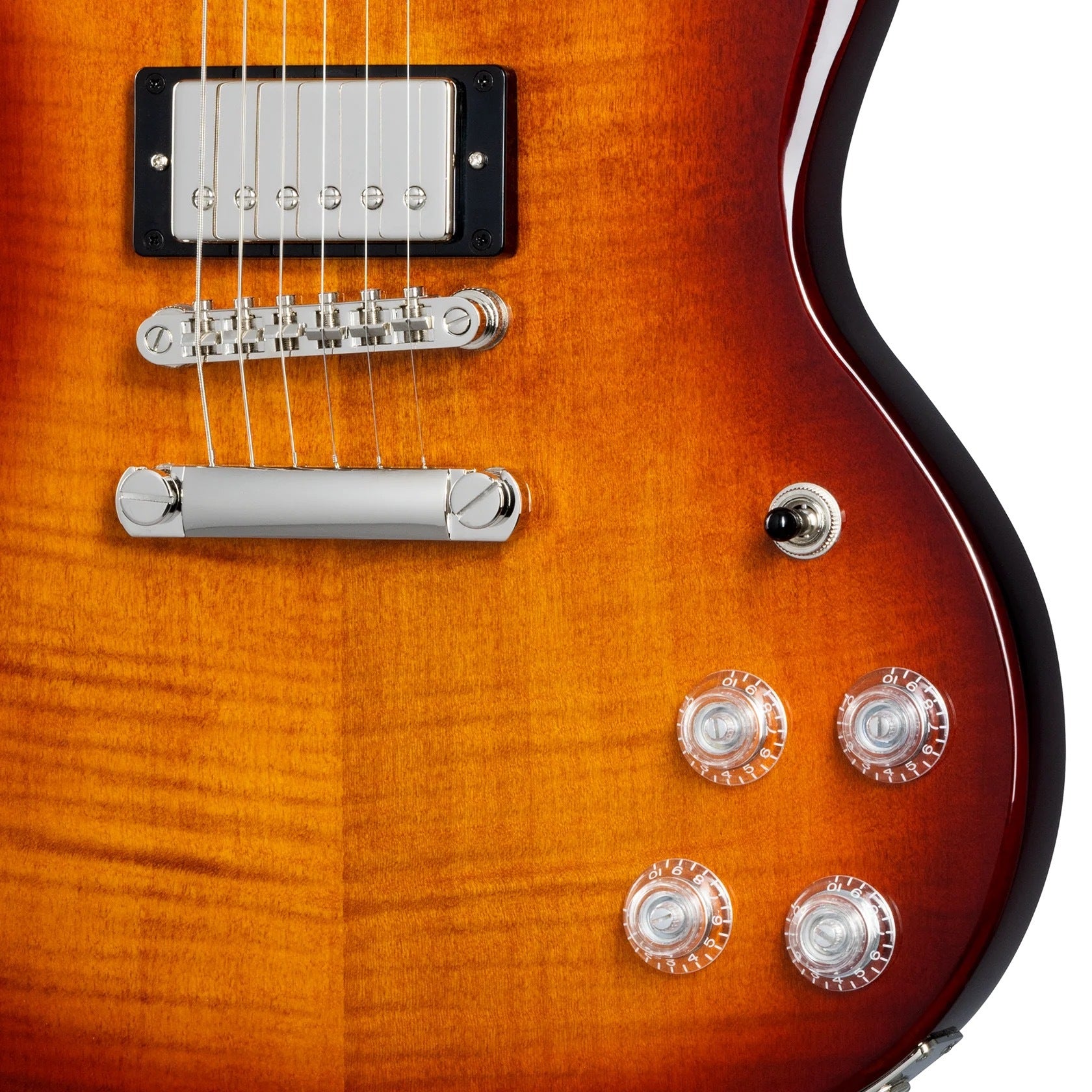 Epiphone SG Modern Figured Electric Guitar - Mojave Burst with Gig Bag