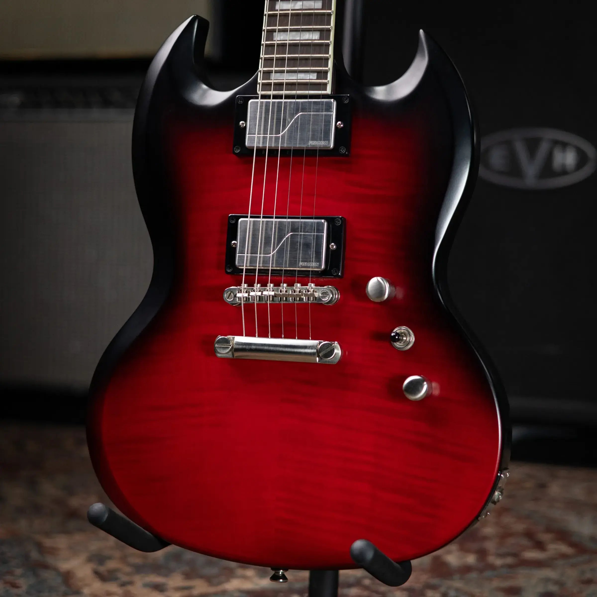 Epiphone SG Prophecy Electric Guitar - Red Tiger Aged Gloss with Hardshell Case - Used