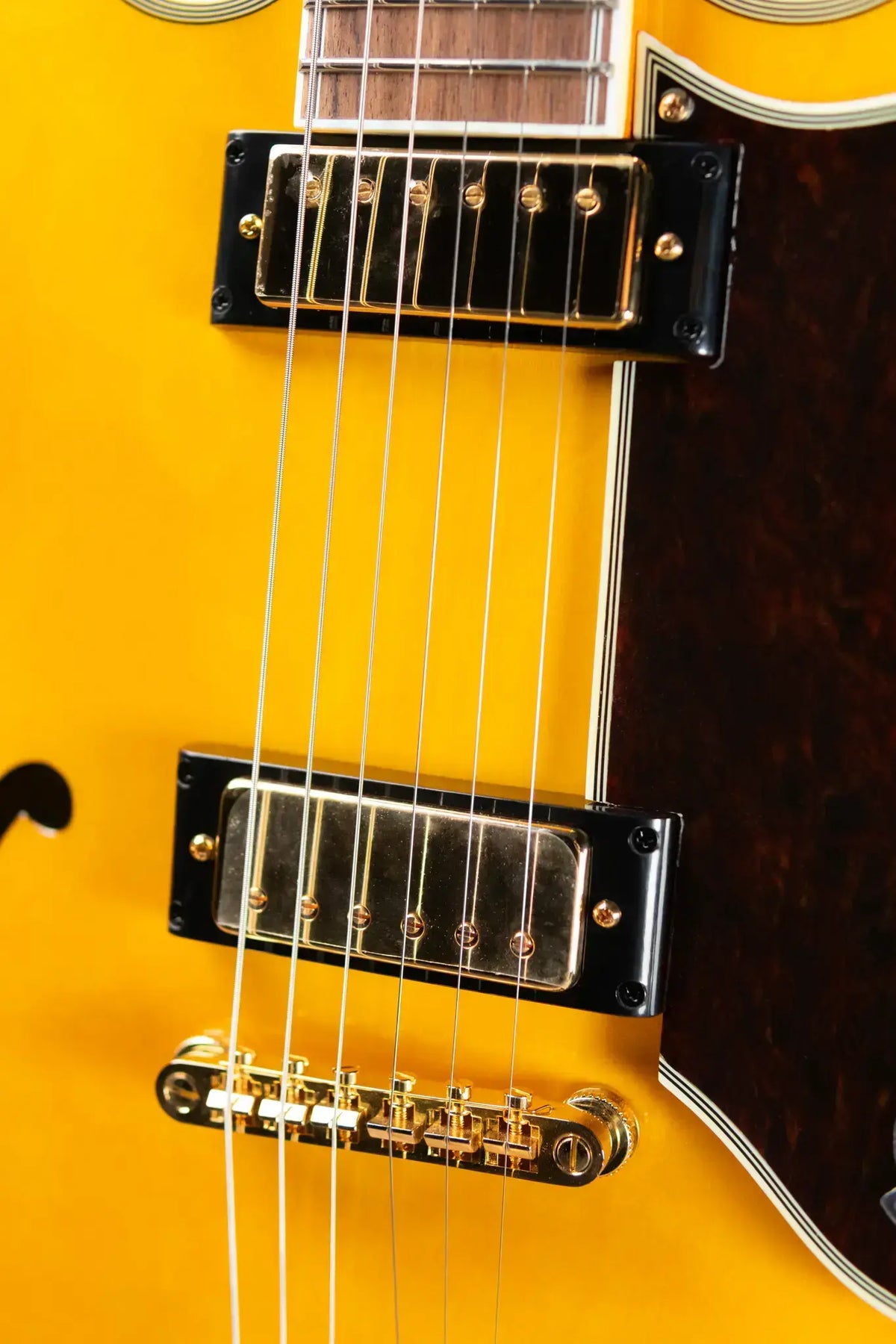 Epiphone Sheraton Semi-Hollow Electric Guitar - Natural with Gig Bag - Demo