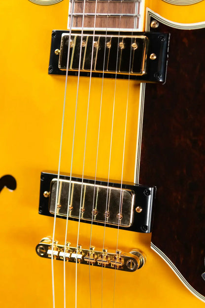 Epiphone Sheraton Semi-Hollow Electric Guitar - Natural with Gig Bag - Demo