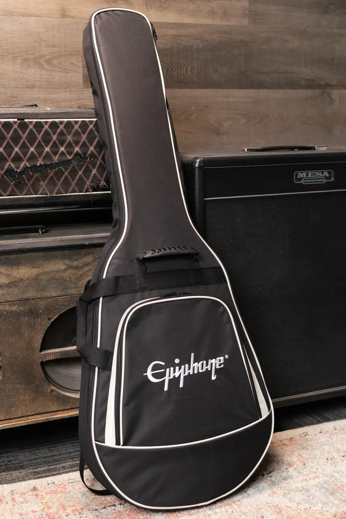Epiphone Sheraton Semi-Hollow Electric Guitar - Natural with Gig Bag - Demo