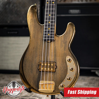 Ernie Ball Music Man Limited Edition - 1 of 300 - 50th Anniversary StingRay Bass - Molten Gold with Hardshell Case
