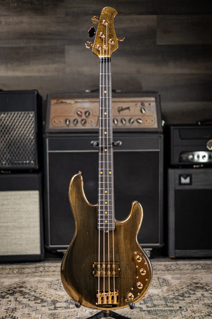 Ernie Ball Music Man Limited Edition - 1 of 300 - 50th Anniversary StingRay Bass - Molten Gold with Hardshell Case