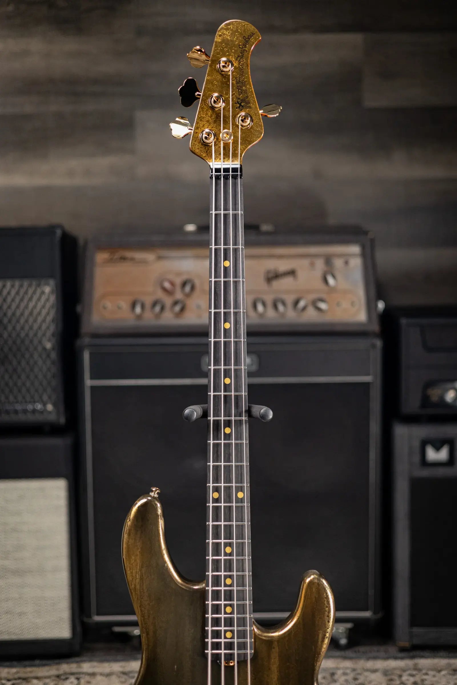 Ernie Ball Music Man Limited Edition - 1 of 300 - 50th Anniversary StingRay Bass - Molten Gold with Hardshell Case