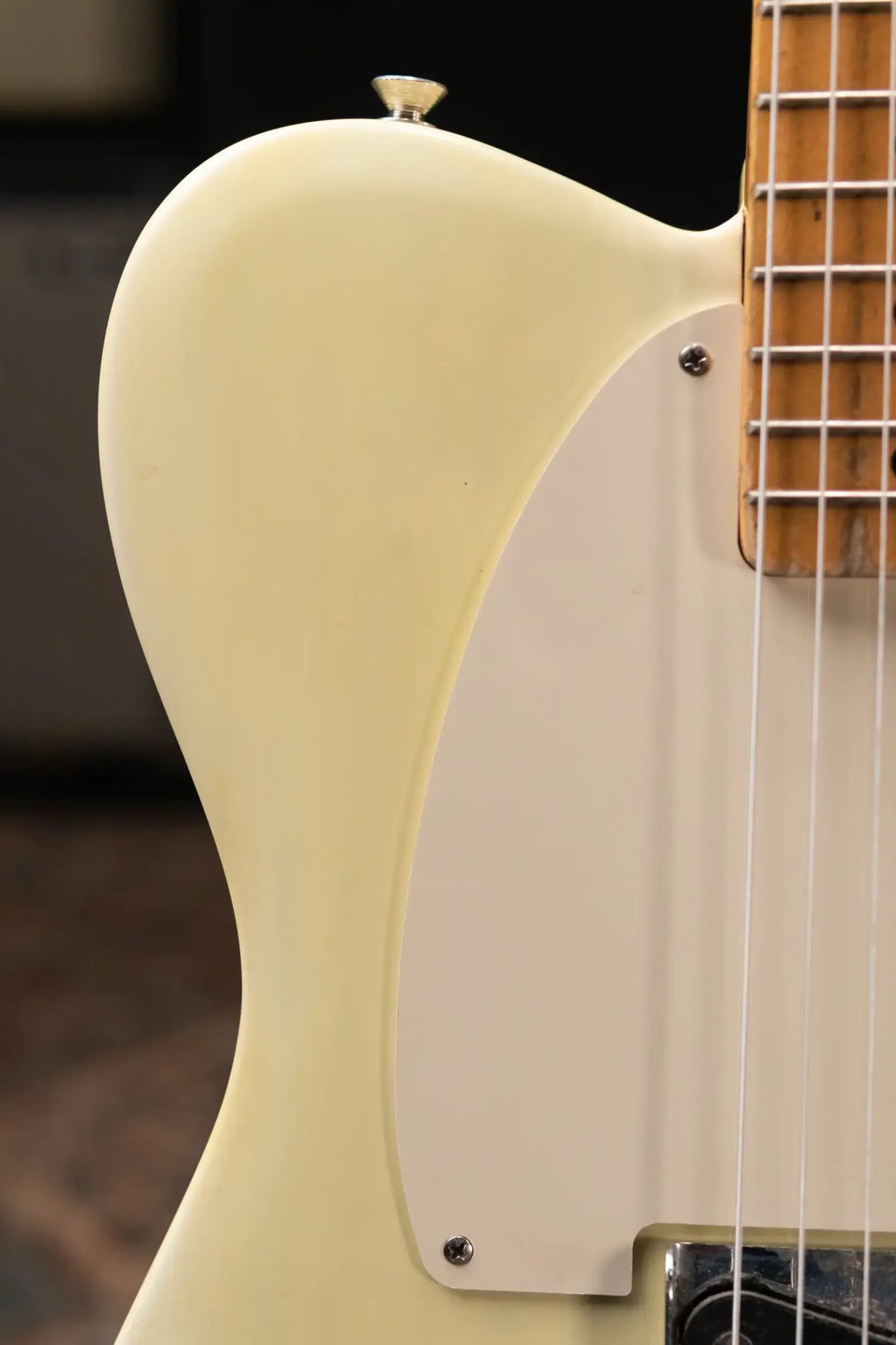Fender 1956 Esquire Electric Guitar - Refinished Yellow with Hardshell Case - Used