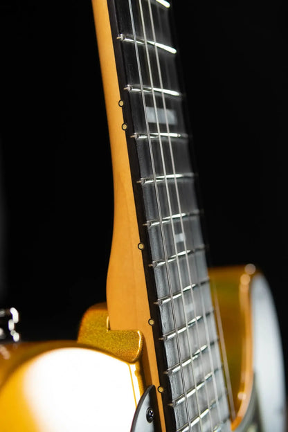 Fender 75th Anniversary American Ultra II Telecaster Electric Guitar - Liquid Gold with Hardshell Case