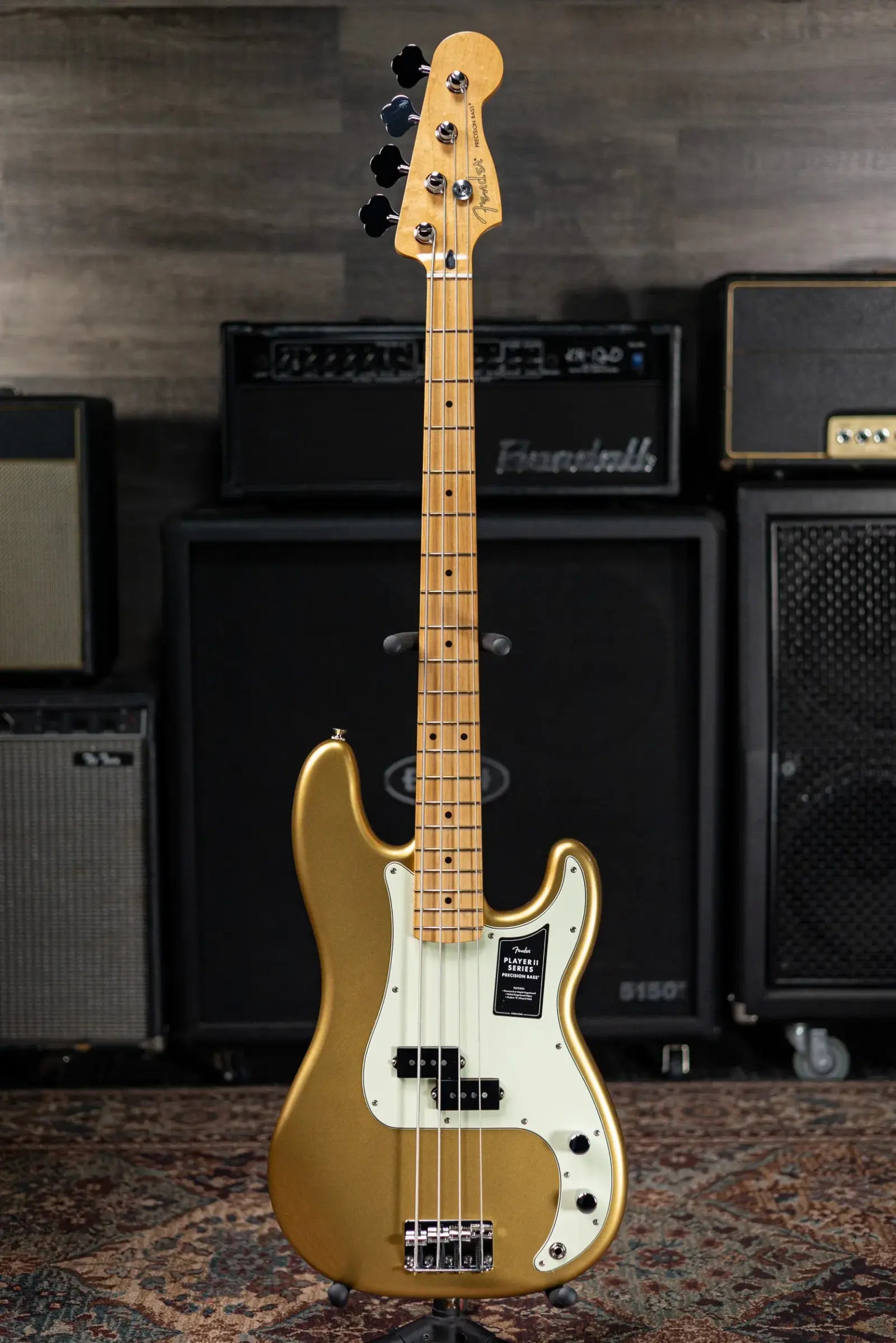 Fender 75th Anniversary Player II Precision Bass - Aztec Gold
