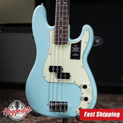 Fender 75th Anniversary Player II Precision Bass - Daphne Blue