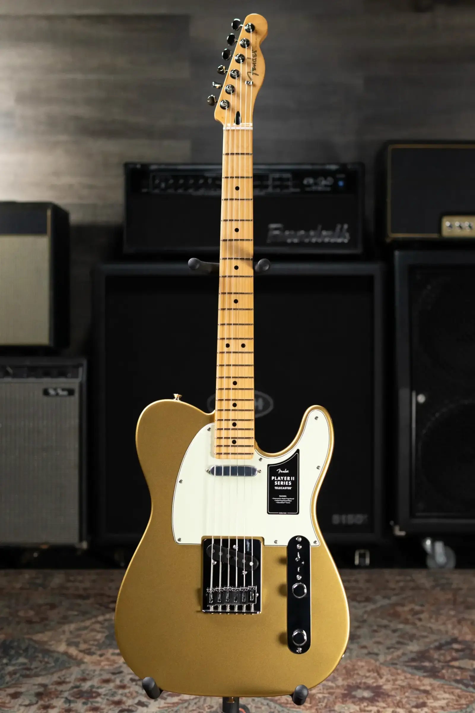 Fender 75th Anniversary Player II Telecaster Electric Guitar - Aztec Gold