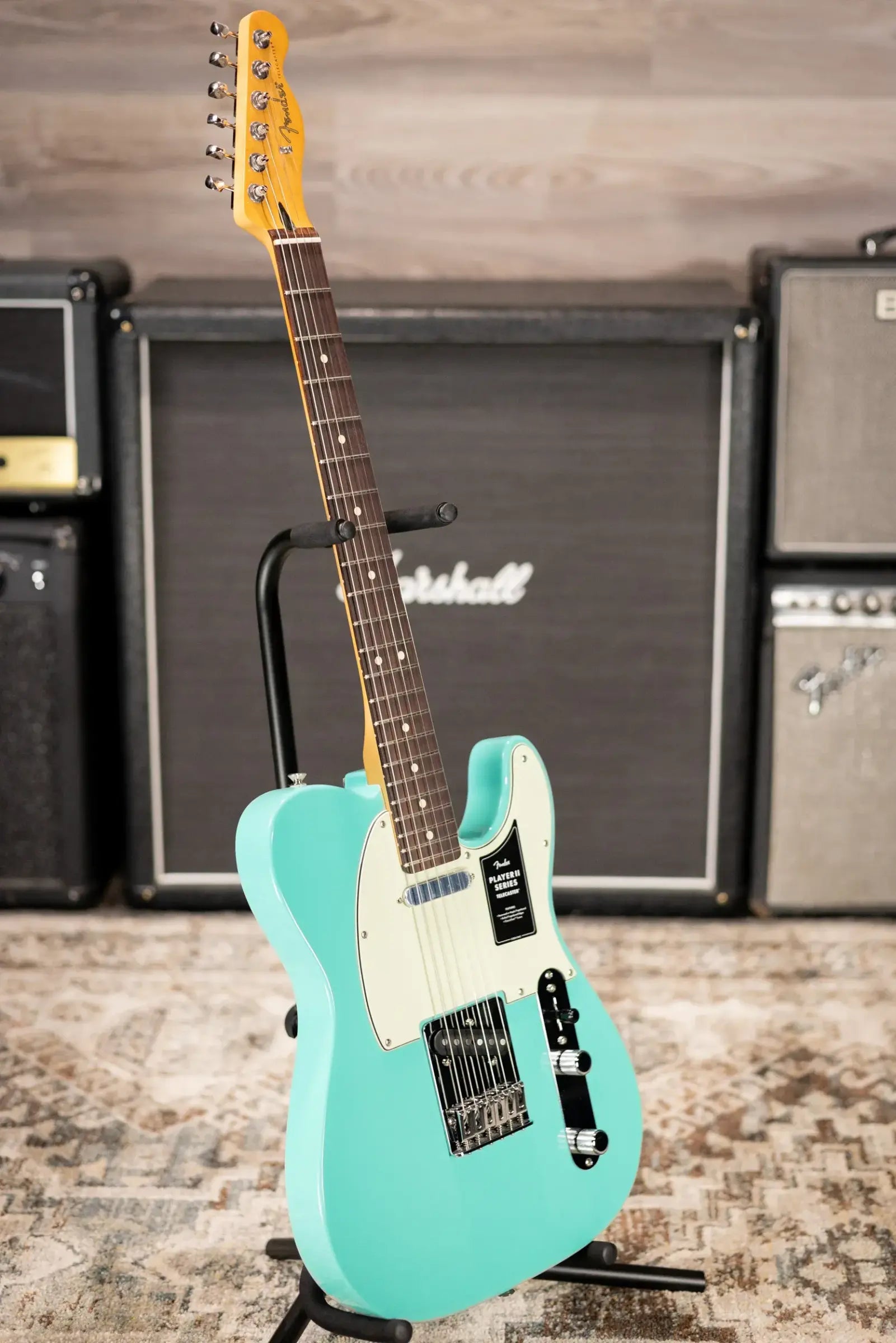 Fender 75th Anniversary Player II Telecaster Electric Guitar - Seafoam Green