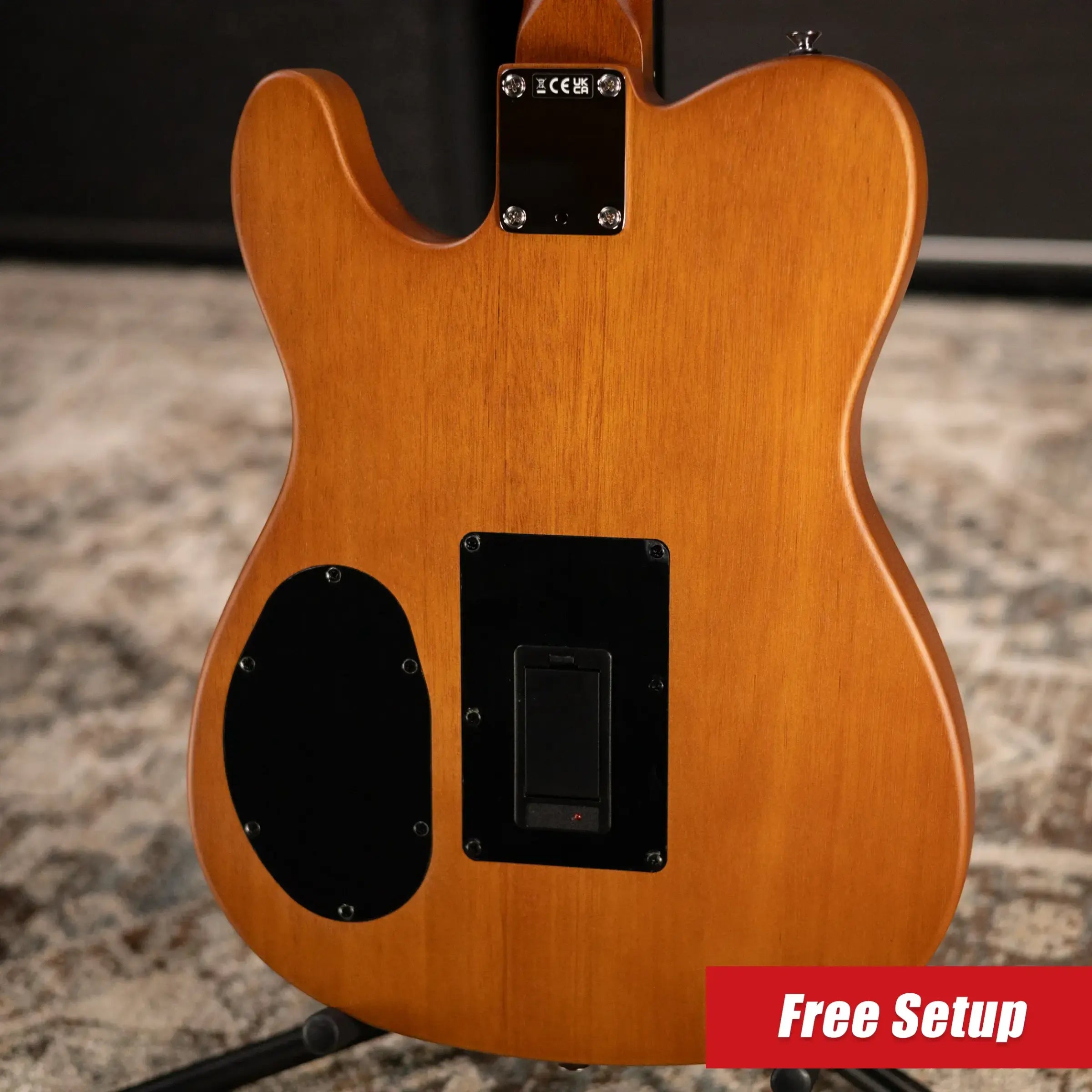 Fender Acoustasonic Standard Telecaster Electric Guitar - Aged Natural