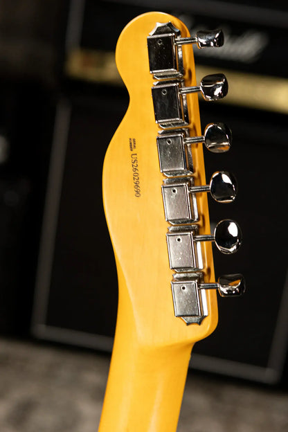 Fender American Professional Classic Hotshot Telecaster Electric Guitar - Faded Lake Placid Blue with Gig Bag