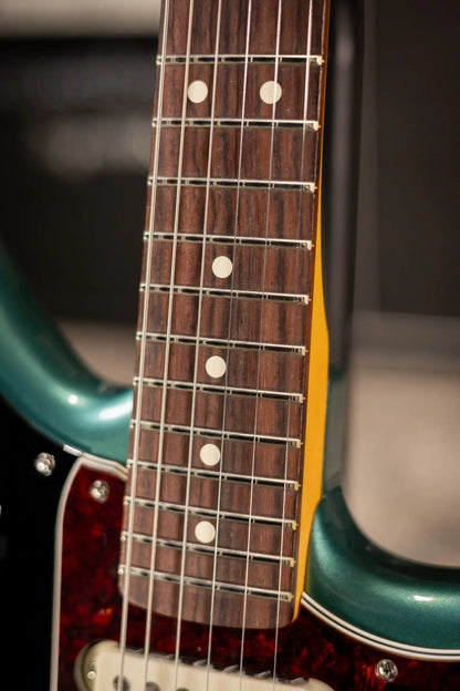 Fender American Professional Classic Jaguar Electric Guitar - Sherwood Green Metallic with Gig Bag