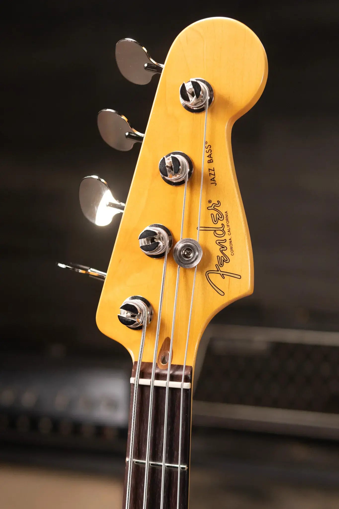 Fender American Professional Classic Jazz Bass - Faded Firemist Gold with Gig Bag