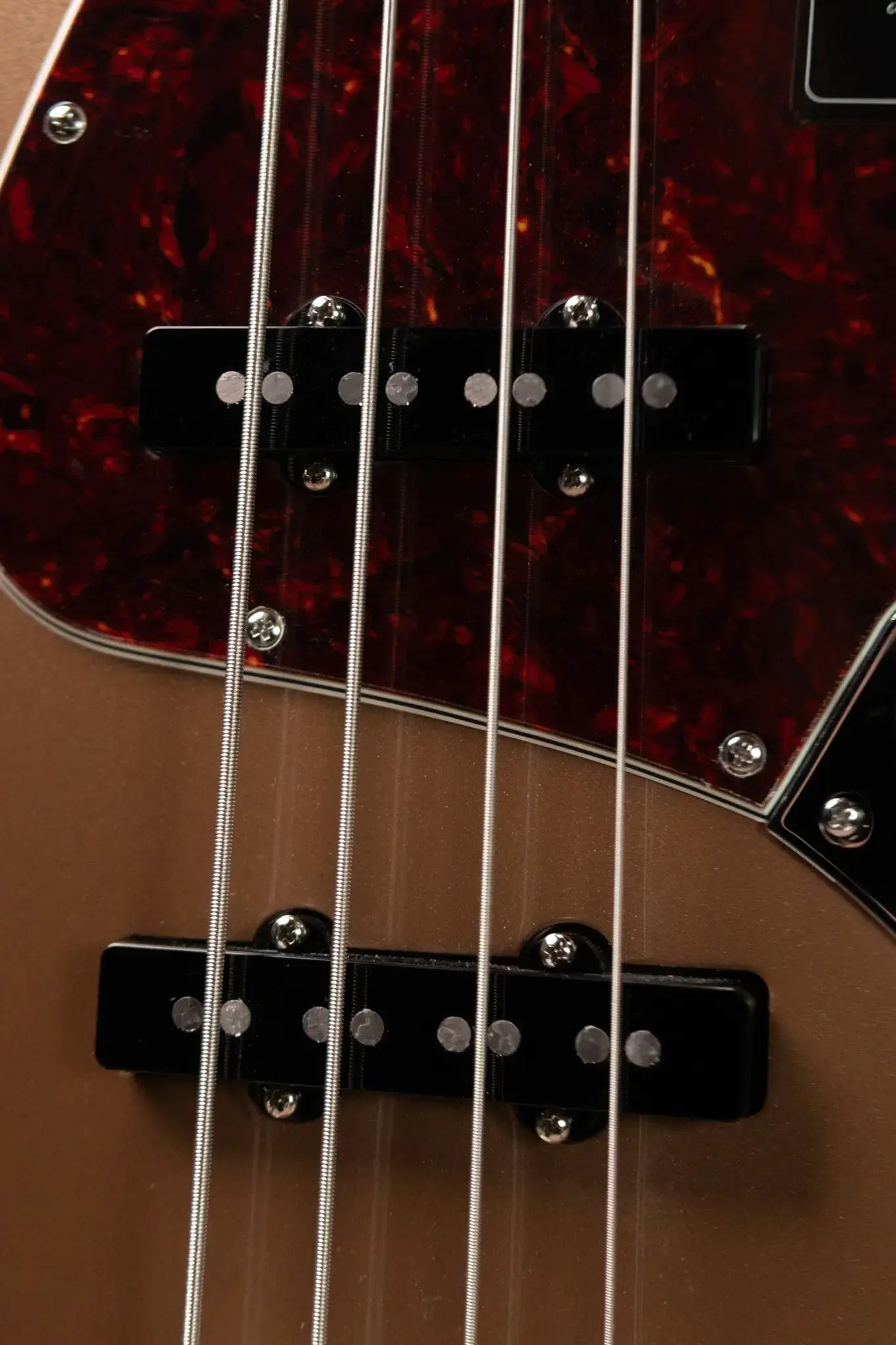 Fender American Professional Classic Jazz Bass - Faded Firemist Gold with Gig Bag