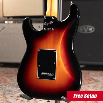 Fender American Professional Classic Stratocaster HSS Electric Guitar - 3-Color Sunburst with Gig Bag