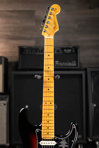 Fender American Professional Classic Stratocaster HSS Electric Guitar - 3-Color Sunburst with Gig Bag