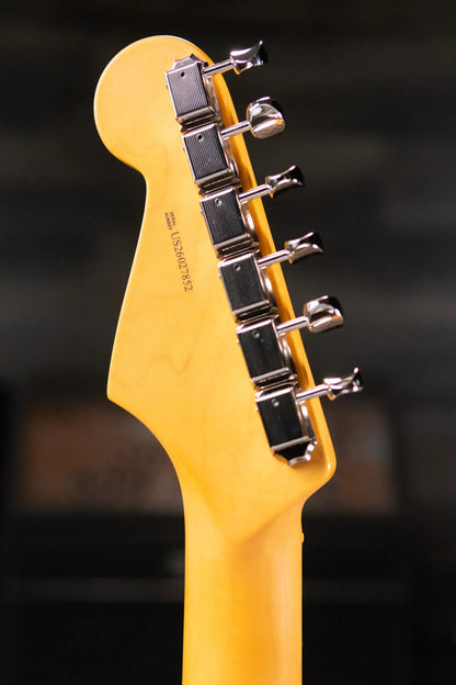 Fender American Professional Classic Stratocaster HSS Electric Guitar - Faded Black with Gig Bag - Demo