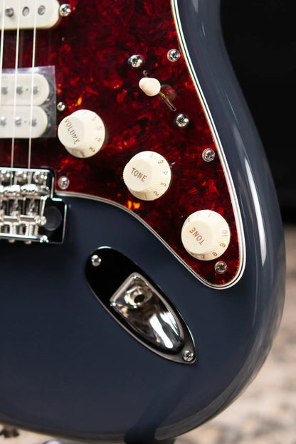 Fender American Professional Classic Stratocaster HSS Electric Guitar - Faded Black with Gig Bag - Demo