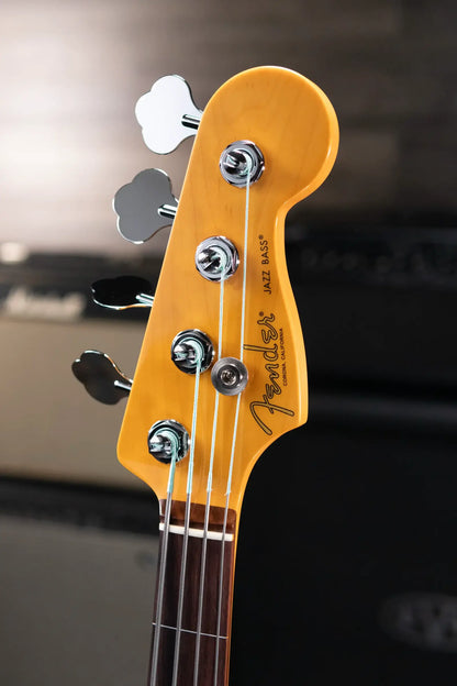 Fender American Professional II Jazz Bass Fretless - Dark Night with Hardshell Case