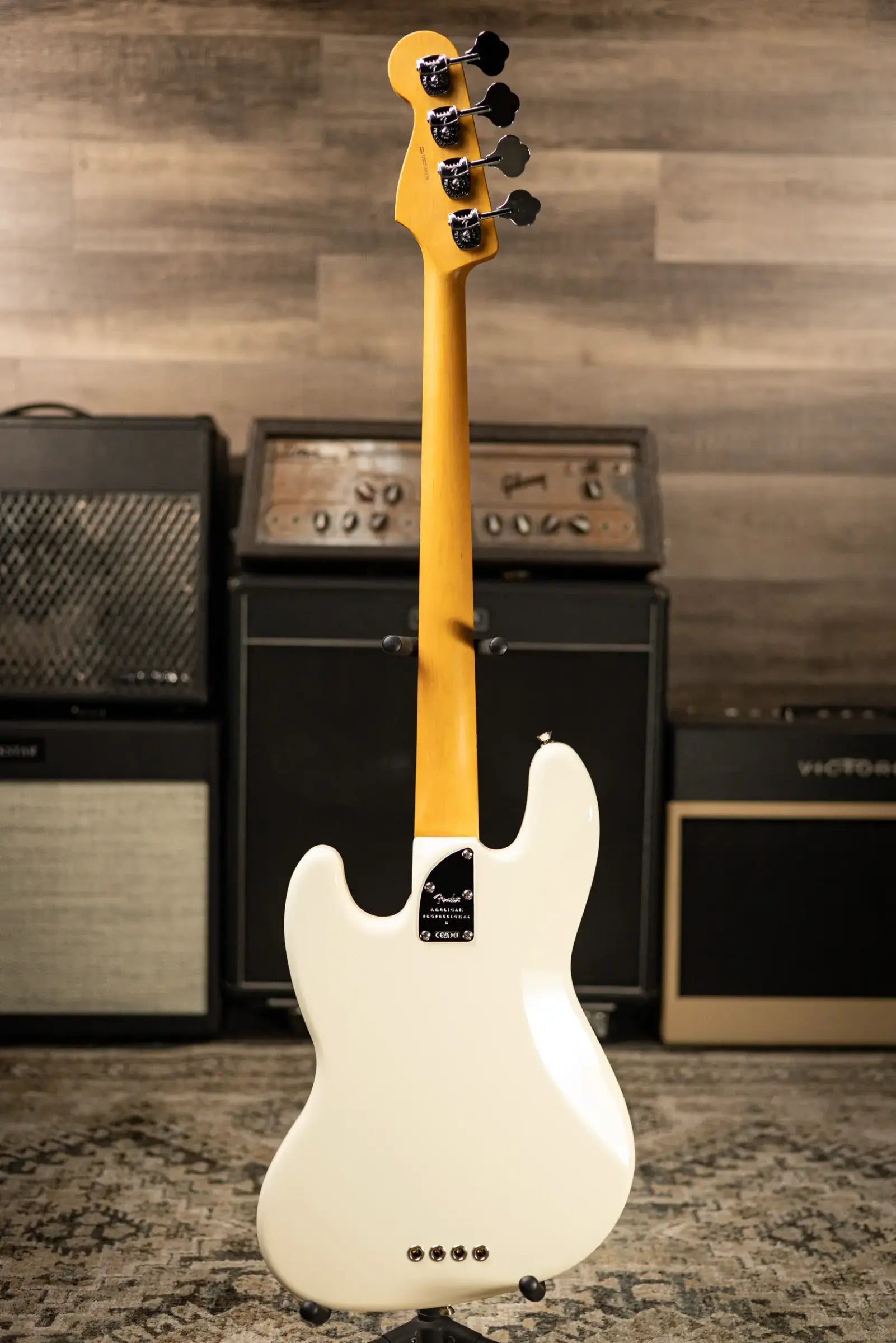 Fender American Professional II Jazz Bass - Olympic White with Hardshell Case