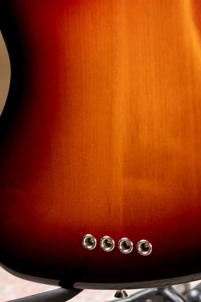 Fender American Professional II Jazz Bass Rosewood Fingerboard - 3-Color Sunburst with Hardshell Case - Demo