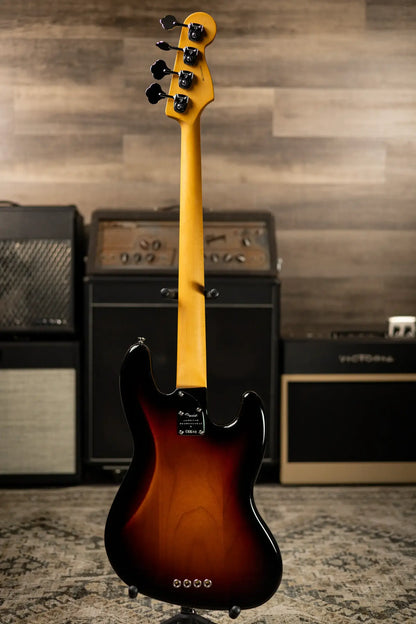 Fender American Professional II Left-Handed Jazz Bass - 3-Color Sunburst with Hardshell Case