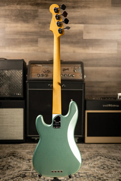 Fender American Professional II Precision Bass - Mystic Surf Green with Hardshell Case
