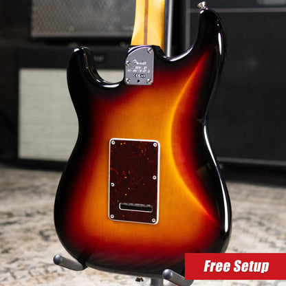 Fender American Professional Stratocaster Electric Guitar - 3-Color Sunburst with Hardshell Case