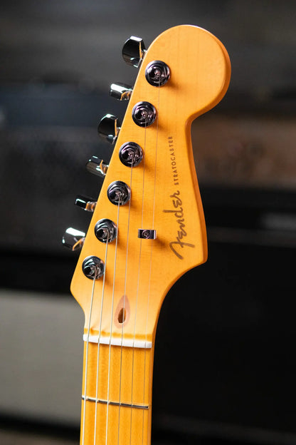 Fender American Ultra II Stratocaster HSS Electric Guitar - Solar Flare with Hardshell Case - Demo