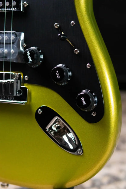 Fender American Ultra II Stratocaster HSS Electric Guitar - Solar Flare with Hardshell Case - Demo