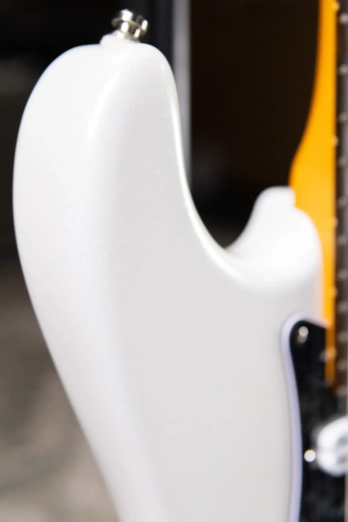 Fender American Ultra Stratocaster Electric Guitar - Arctic Pearl with Upgraded Pickups - Used