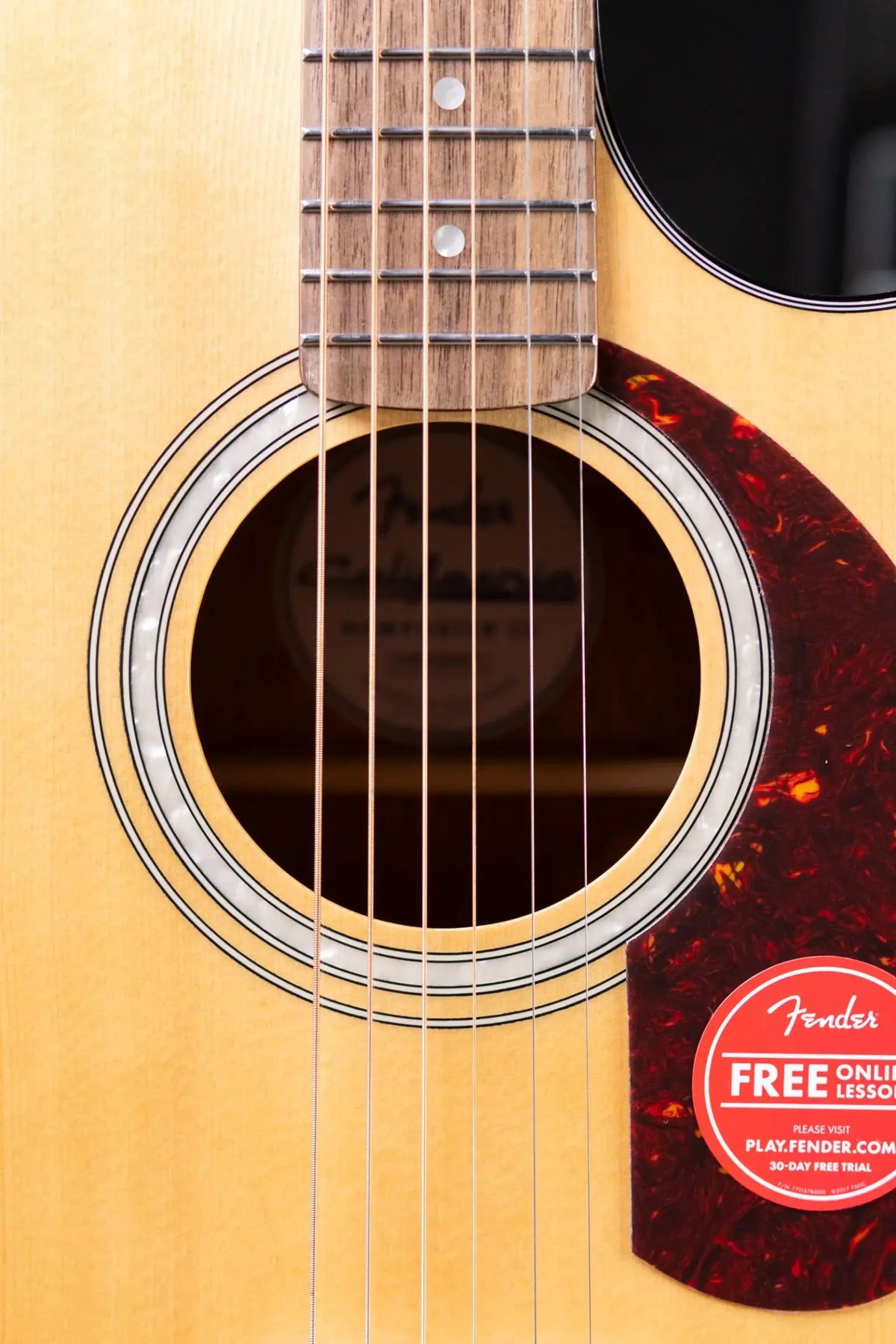 Fender California Deluxe Newporter CE Acoustic/Electric Guitar - Natural