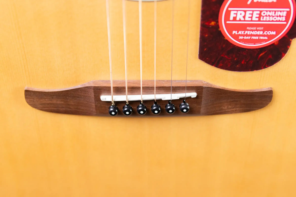 Fender California Deluxe Newporter CE Acoustic/Electric Guitar - Natural