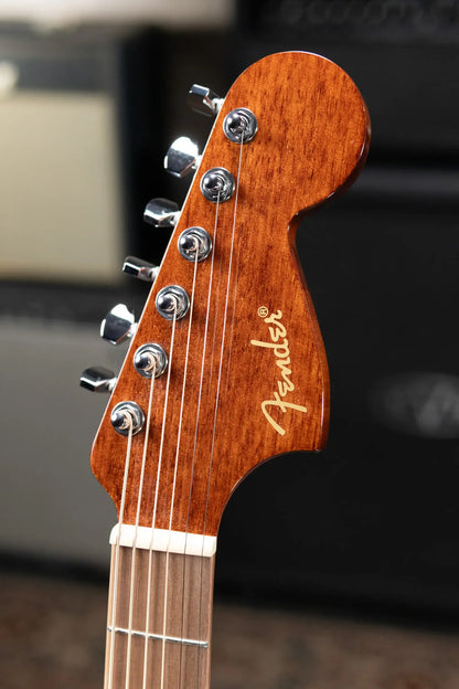 Fender California Standard Monterey E Acoustic/Electric Guitar - Natural Sapele