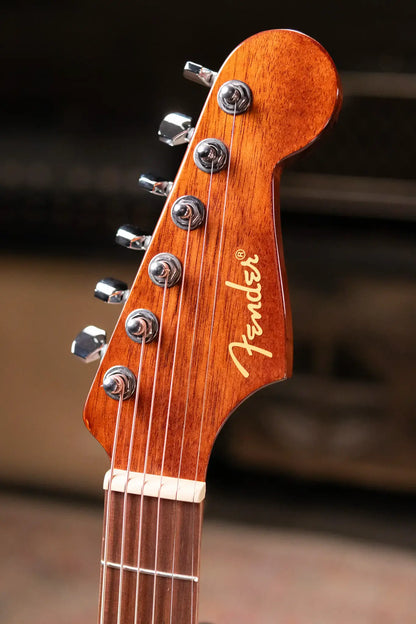 Fender California Standard Redondo Mini Acoustic Guitar - 3-Color Sunburst with Gig Bag