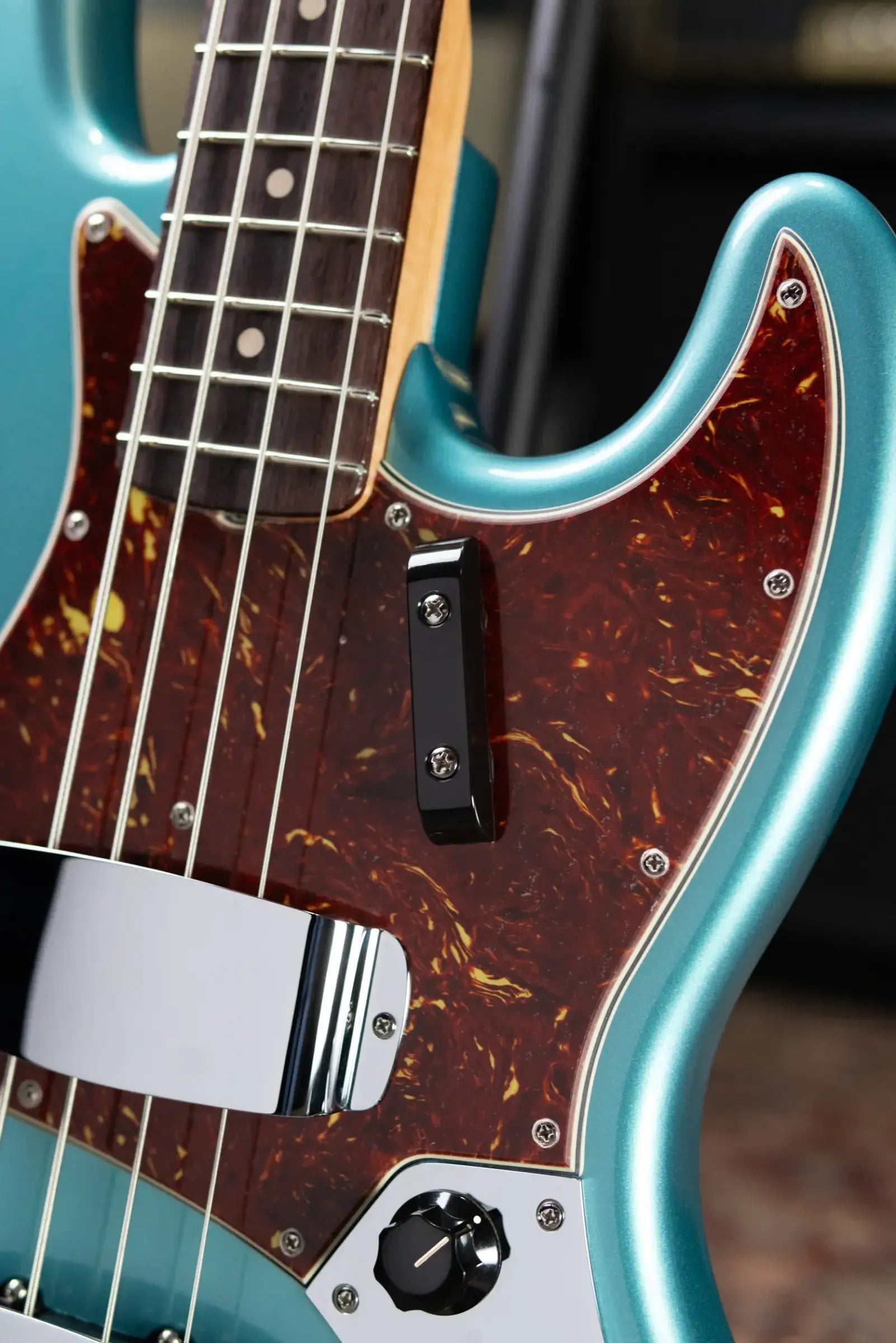 Fender Custom Shop 1964 Jazz Bass NOS - Teal Green Metallic with Hardshell Case