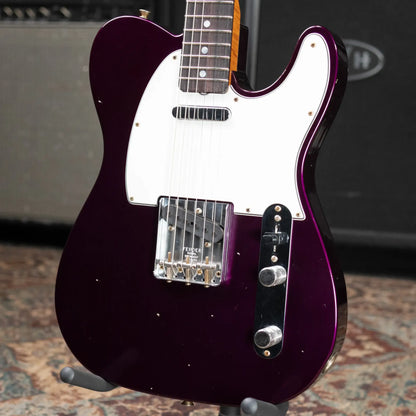 Fender Custom Shop 1968 Telecaster Journeyman Relic Electric Guitar - Purple Metallic with Hardshell Case