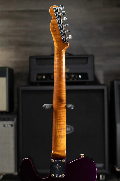 Fender Custom Shop 1968 Telecaster Journeyman Relic Electric Guitar - Purple Metallic with Hardshell Case