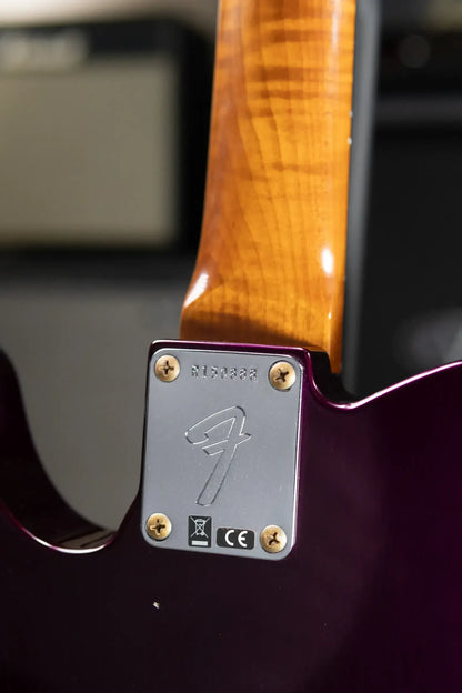 Fender Custom Shop 1968 Telecaster Journeyman Relic Electric Guitar - Purple Metallic with Hardshell Case