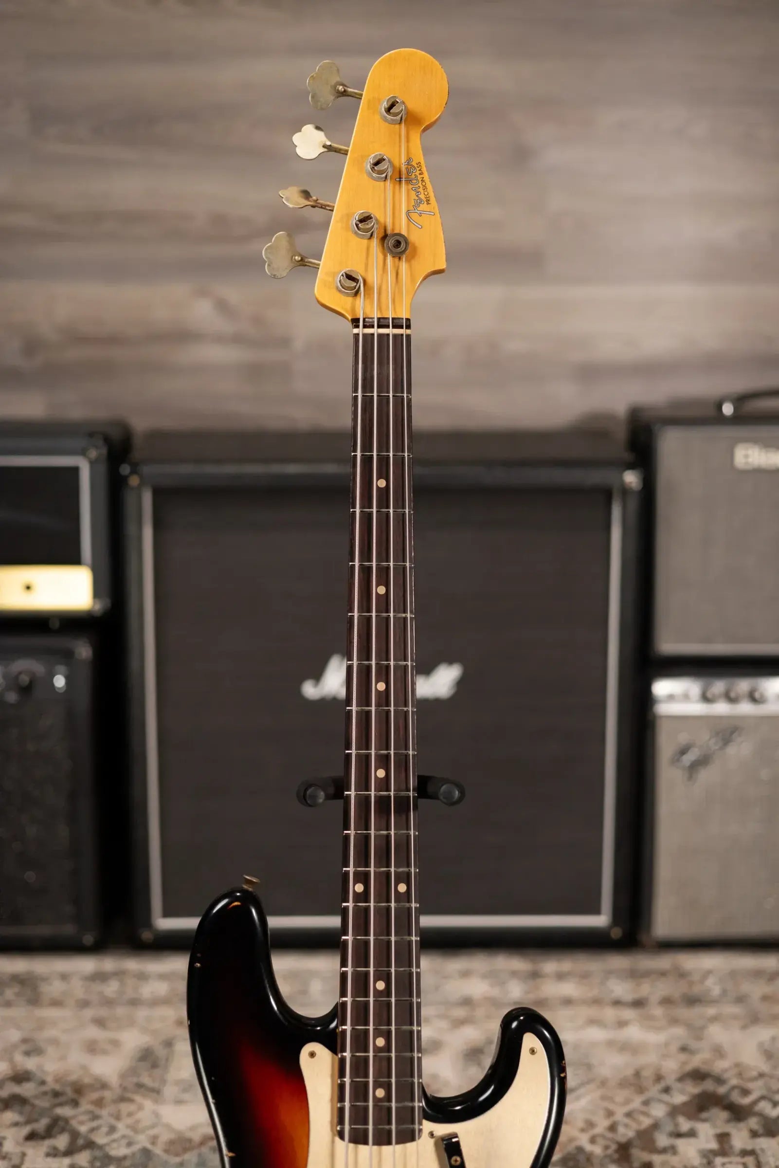 Fender Custom Shop '60 Precision Bass Reissue - 3-Tone Sunburst with Hardshell Case