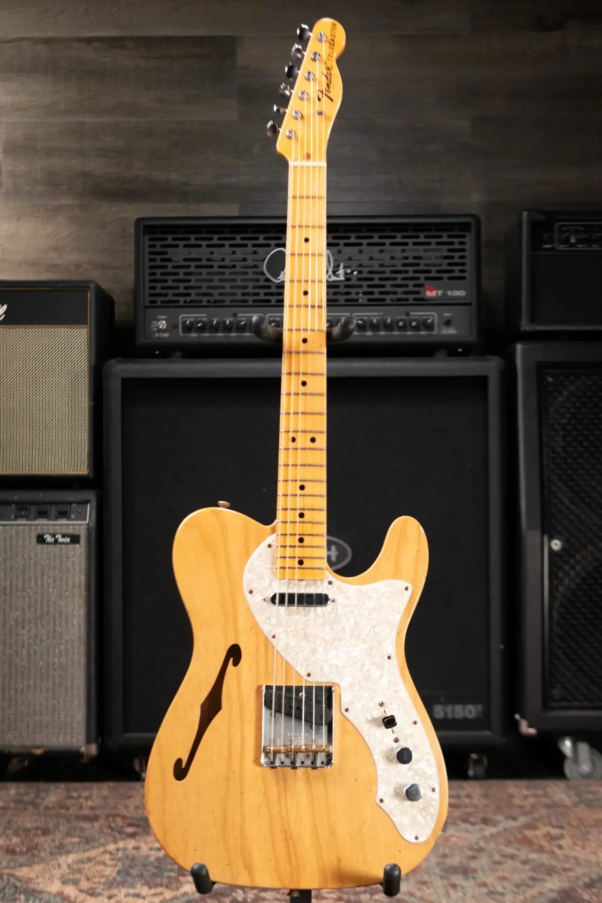 Fender Custom Shop '69 Journeyman Thinline Telecaster Electric Guitar with Hardshell Case - Used